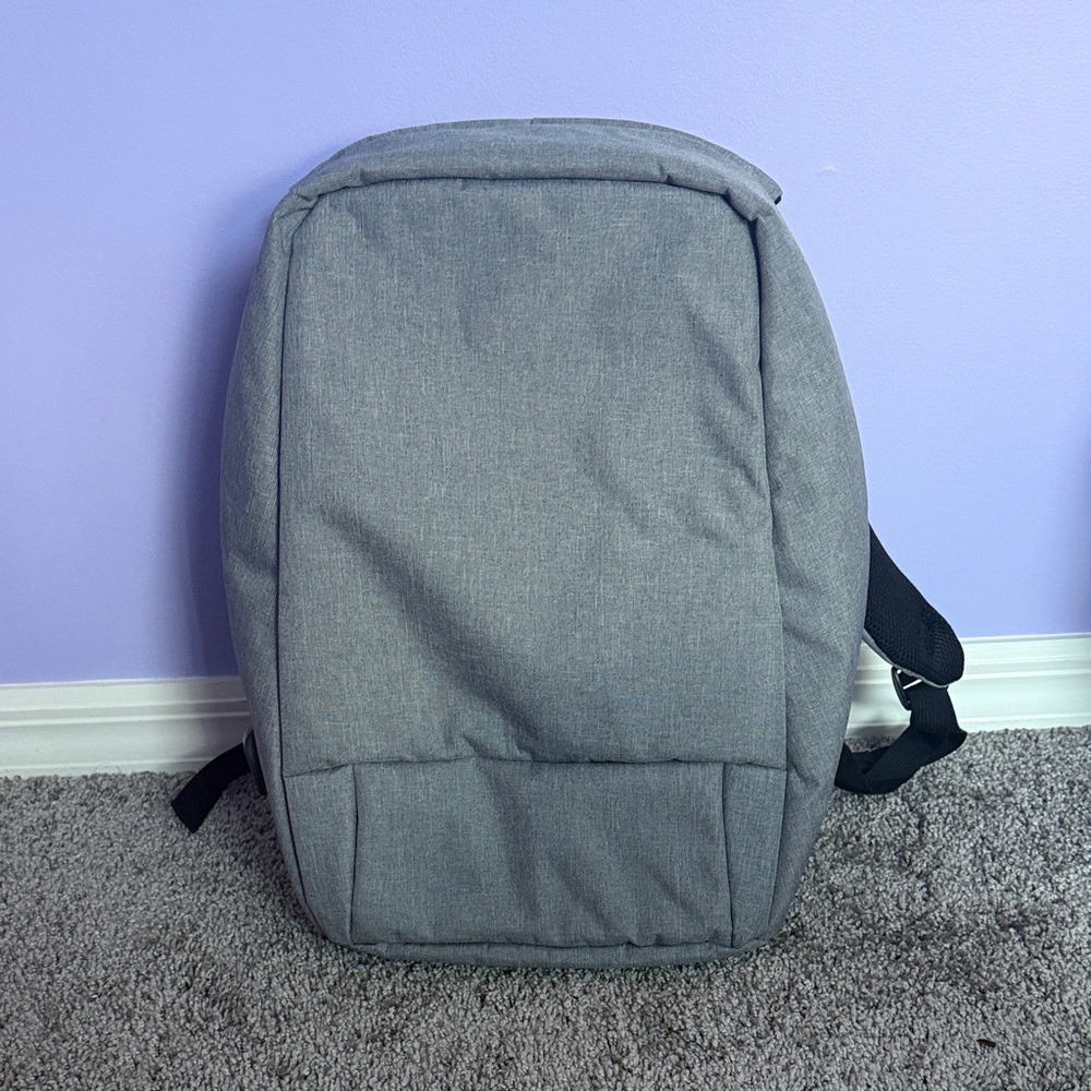 Anti Theft Laptop Backpack with USB - Grey Men’s Unisex